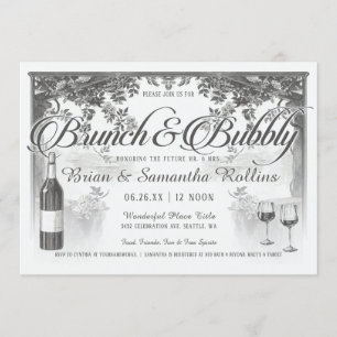 Brunch & Bubbly Einladungen Paarschau
