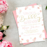 Brunch Bubbly und Baby Shower Einladung<br><div class="desc">Pop die Blase und feiern die Mama-to-be mit diesen bezaubernden Einladungen!</div>