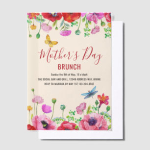 Brunch der Blumenmutter