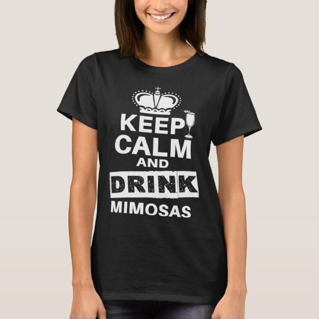 Brunch & Drink Mimosas 2 T-Shirt (Vorderseite)