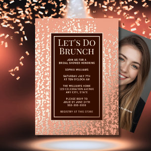 Brunch Einladung Bridal Geburtstag Baby Custom Ele