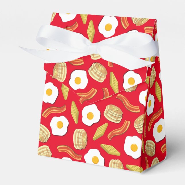 Brunch Geburtstagsparty Geschenkschachtel (Vorderseite)