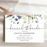 Brunch mit Brautdusche Wildblume Einladung<br><div class="desc">Dieser Brunch mit der Bride Bridal Dusche Einladung ist perfekt,  um die Braut zu sein oder eine Braut,  die bereits abgelaufen ist zu feiern. Passen Sie Ihre Informationen an,  damit die Braut sein kann.</div>