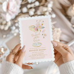 Brunch mit Bride Garden Brautparty Einladung<br><div class="desc">Sip, Schluck, Hurra! 🥂 Set der Ton für Ihre fabelhafte Brautparty-Feier mit diesem Brunch mit der Bride Einladung. Diese sind mit wunderschönen Blumen und einem blütendem Hintergrund gestaltet und werden sicher ein Hit sein. Machen Sie Ihr Party Pop mit diesen atemberaubenden Einladungen. Passende Artikel in unserem Shop Cava Party Design....</div>