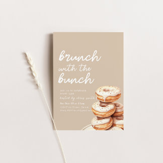 Brunch mit dem Bunch Breakfast Party Einladung