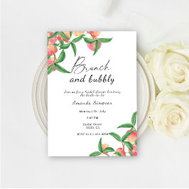 Brunch und Brautparty Einladung