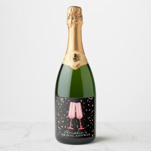 Brunch und Bubbly Brautparty Black