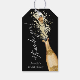 Brunch und Bubbly-Brautparty-Geschenkmarke Geschenkanhänger