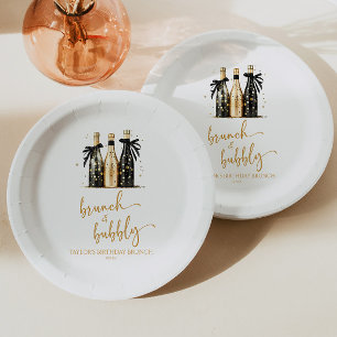 Brunch und Bubbly Champagne Geburtstags Brunch Par Pappteller
