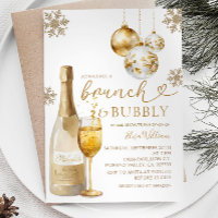 Brunch und Bubbly Champagne Winter Brautparty