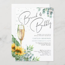 Brunch und Bubbly Elegantes Brautparty mit Sonnenb
