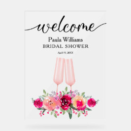 Brunch und Bubby Brautparty Acrylschild