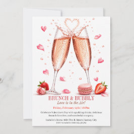 Brunch- und Champagner-Einladung Champagne-Brunch Einladung