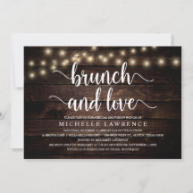 Brunch und Liebe, rustikales Brautparty