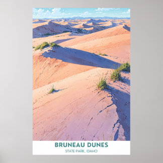 Bruneau Dunes Staat Park, Idaho Poster