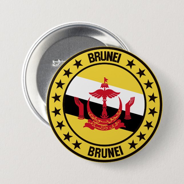 Brunei Button (Vorne & Hinten)