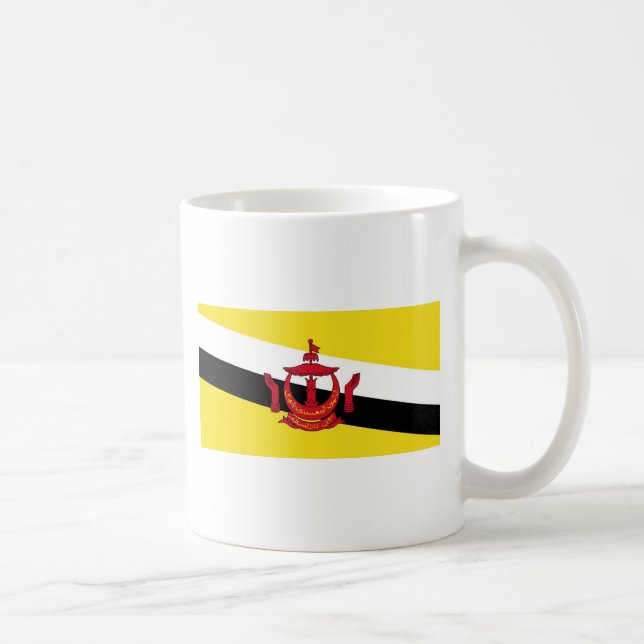 Brunei-Flagge Tasse (Rechts)