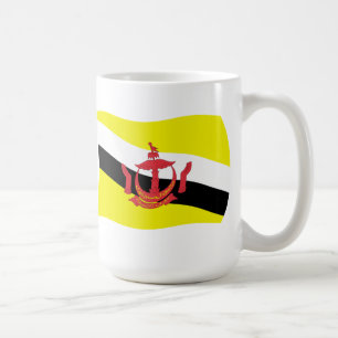 Brunei-Flagge-Tasse Tasse