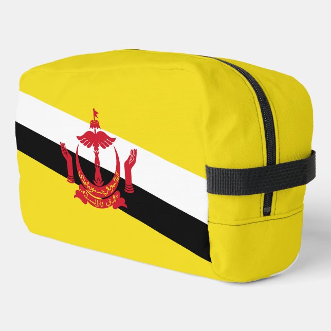 Brunei-Flagge Waschbeutel (Linke Seite)