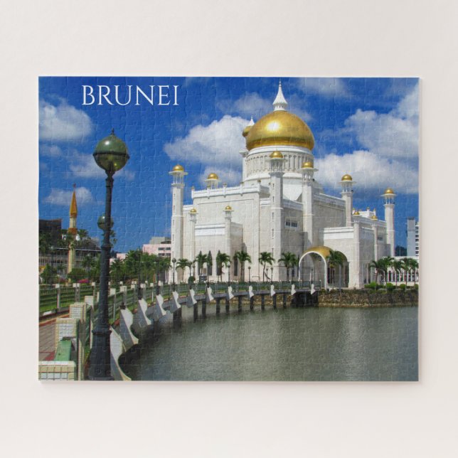 Brunei-Moschee Puzzle (Horizontal)