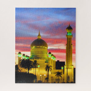 Brunei-Nacht-Moschee Puzzle