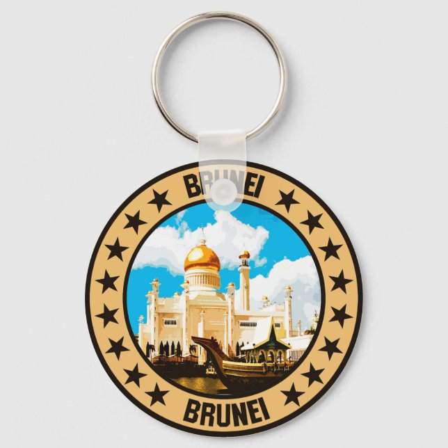 Brunei Schlüsselanhänger (Vorderseite)