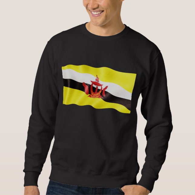 Brunei-Wellenartig bewegen Sweatshirt (Vorderseite)