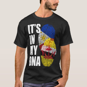 Bruneian und Filipino - DNA-Fahne T-Shirt