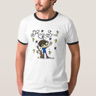 Brünett Rock Star T-Shirt
