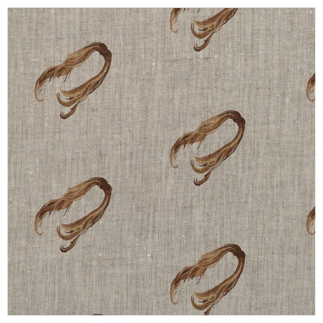 Brünett Stoff (Muster)