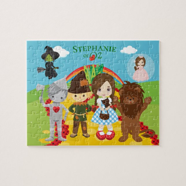 Brünette Dorothy von OZ Jigsaw Puzzle (Horizontal)