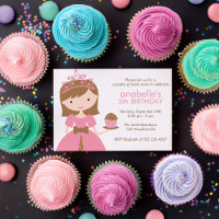Brünette Geburtstagspartei von Cupcake Princess