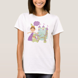 Brünette Prinzessin T-Shirt