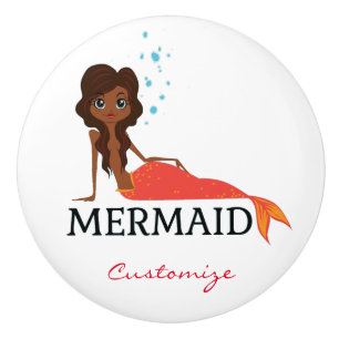 Brünetter Mermaid Thunder_Cove Keramikknauf