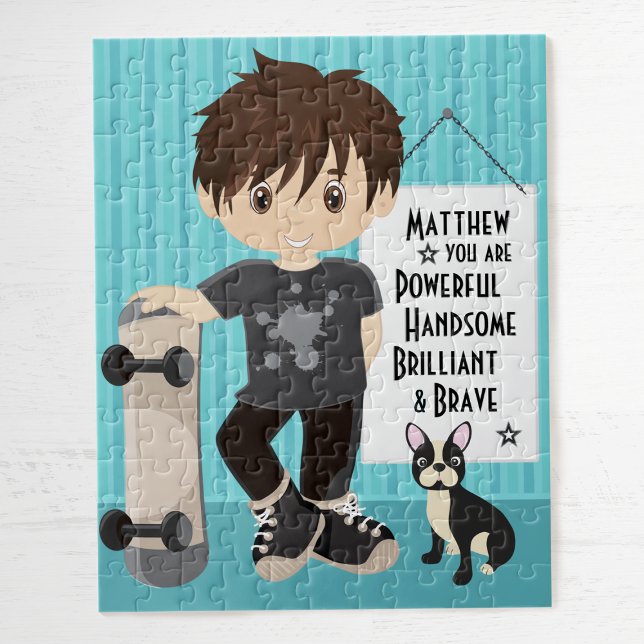 Brünettes mächtiges und tapferes Jigsaw-Puzzle Puzzle (Von Creator hochgeladen)