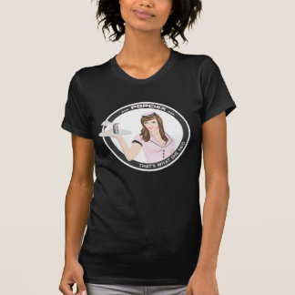 Brünettes PopChiX Mädchen T-Shirt