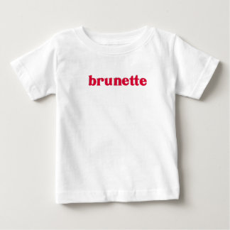 brünettes Rot Baby T-shirt
