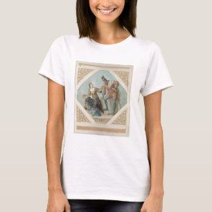 Brunhilde und Hagen, Illustration für 'das Niebel T-Shirt