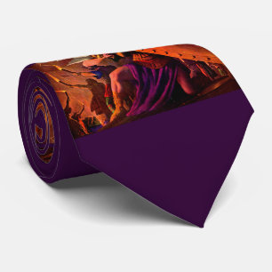 Brunhilde Weeps in Sigfried's Funeral Pyre Krawatte