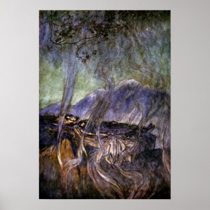 Brunhildes Schlaf Poster