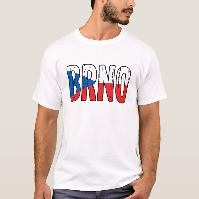 Brünn Tschechische Republik T-Shirt (Vorderseite)