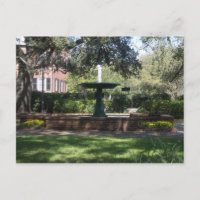 Brunnen am Greene Square Postcard