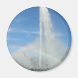 Brunnen an der Stelle Magnet