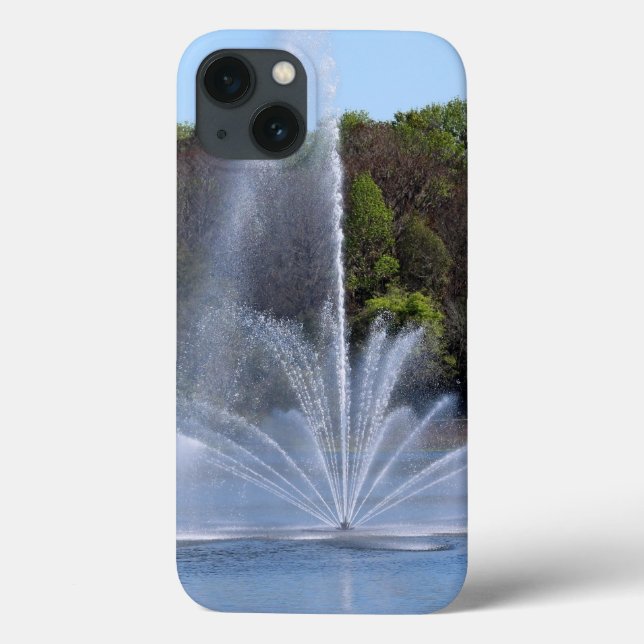 Brunnen auf einem See iPhone-Fälle Case-Mate iPhone Hülle (Rückseite)
