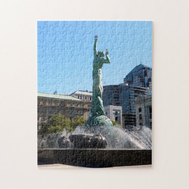 Brunnen (Cleveland) Puzzle (Vertikal)