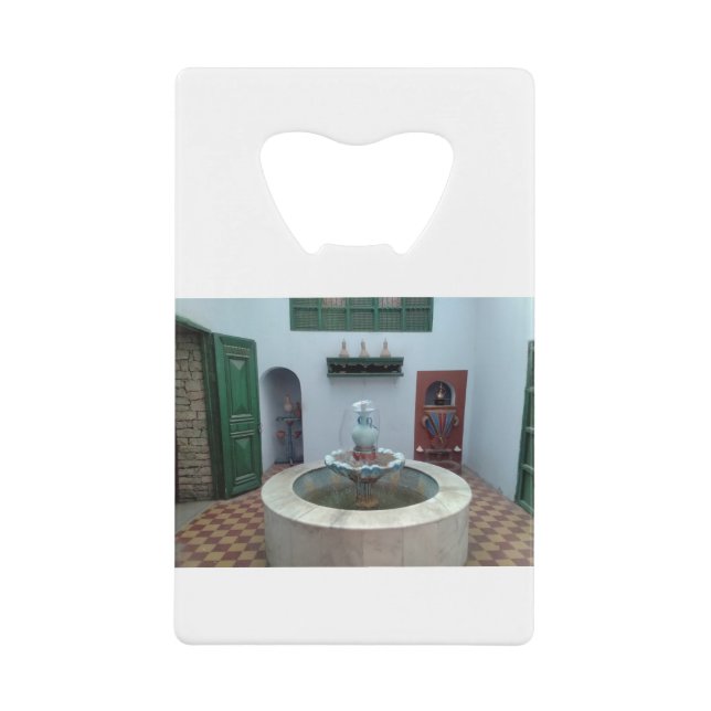 Brunnen Geldbeutel Flaschenöffner (Vorderseite)