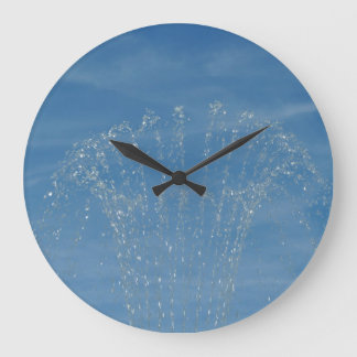 Brunnen Große Wanduhr
