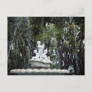 Brunnen in Varna Stadt, Bulgarien Postkarte