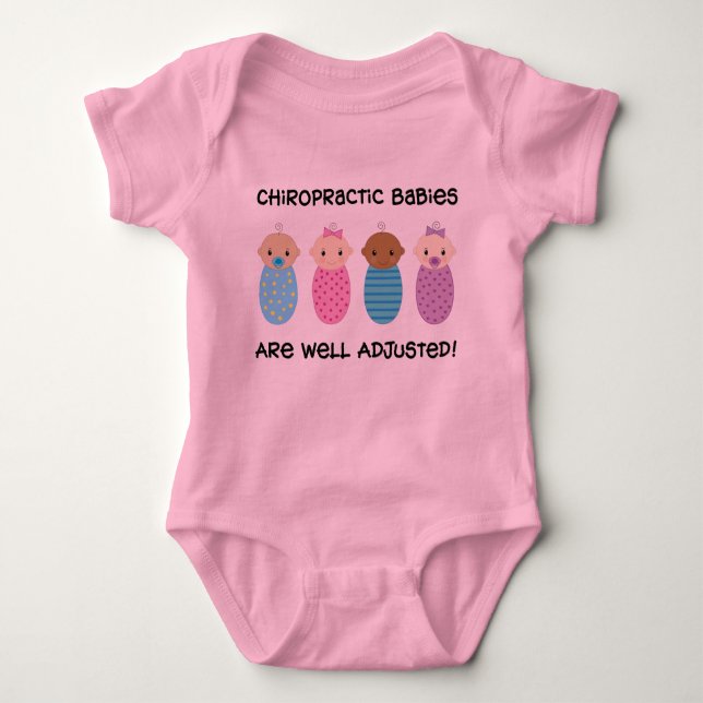 Brunnen justierter Baby-Chiropraktik-T - Shirt (Vorderseite)