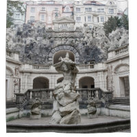 Brunnen mit Neptun-Statue in Prag